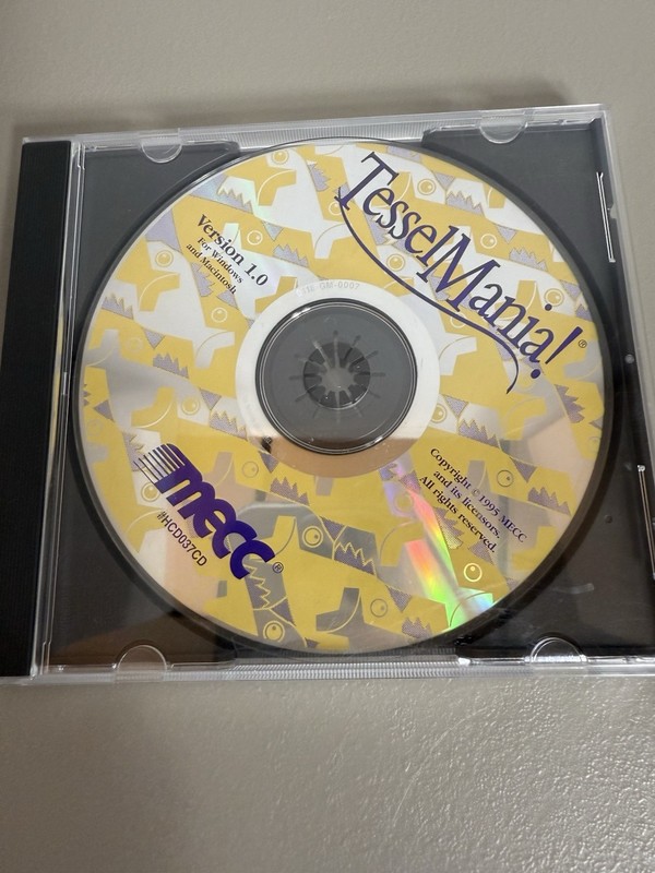 Vintage “TesselMania! 1.0” (PC, Mac 1995) by MECC