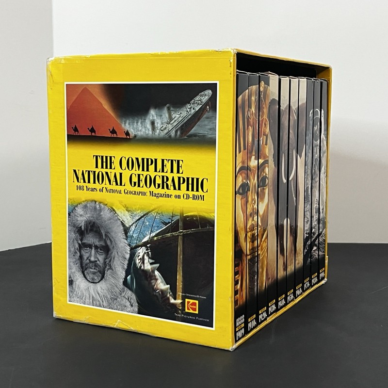 108 Year Complete National Geographic Interactive Magazine Boxed Set CD-ROM 1997 gallery