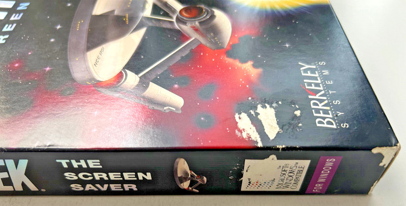 1992 Berkeley Systems STAR TREK The Screen Saver for Windows PC Complete gallery