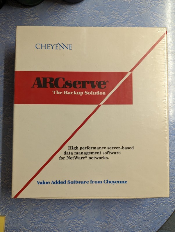 CHEYENNE ARCSERVE OPEN THE BACK UP SOLUTION - DATA MANAGMENT SOFTWARE gallery