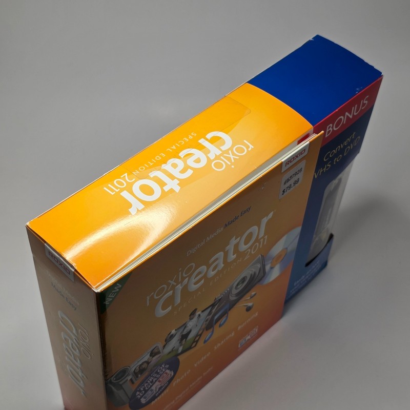 Roxio Creator Special Edition 2011 USB Video Capture New Old Stock gallery