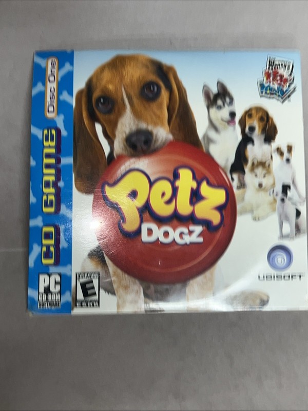 Petz Dogz CD ROM Ubisoft Disc One PC Wendy’s Kids Meal Game Promo Rare 2006 NEW