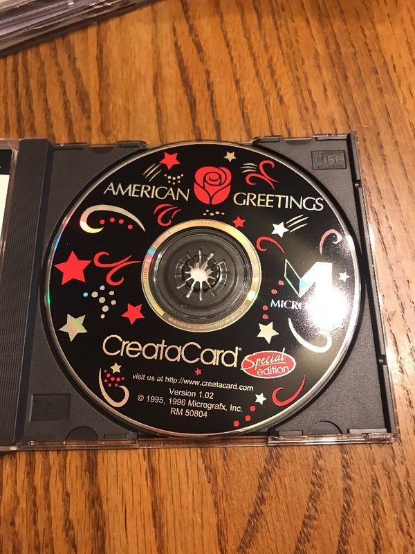 MICROGRAFX American Greetings CreataCard SE Windows Software Ships N 24h gallery