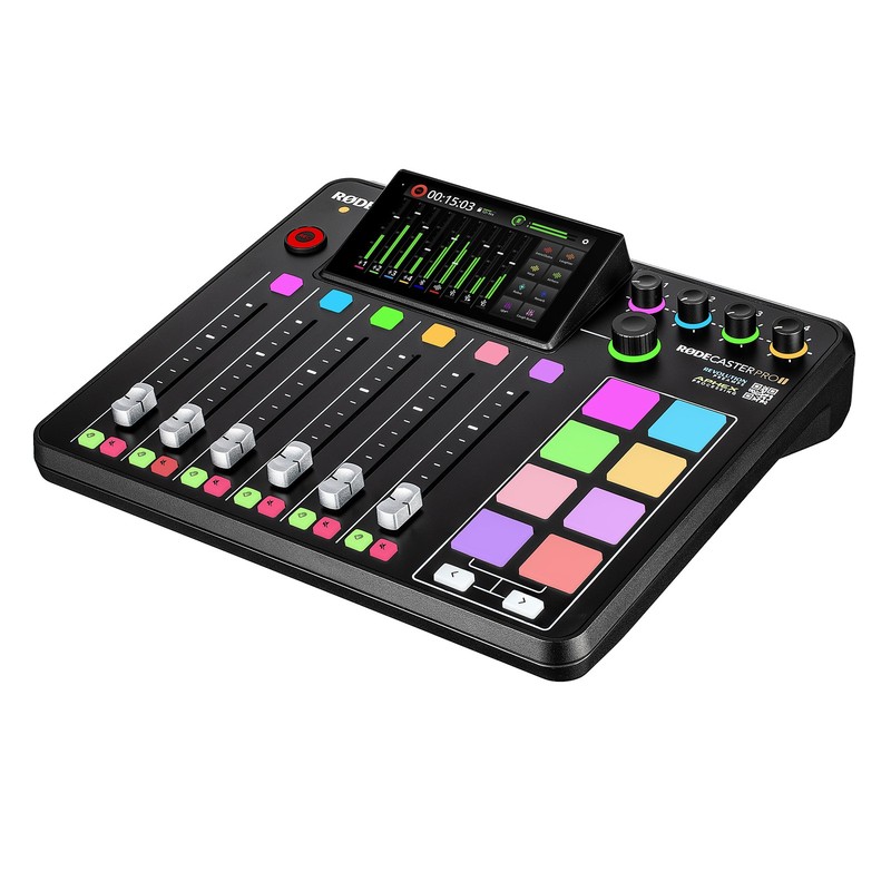 RØDE RØDECaster Pro II All-in-One Production Solution for Podcasting, Streaming,