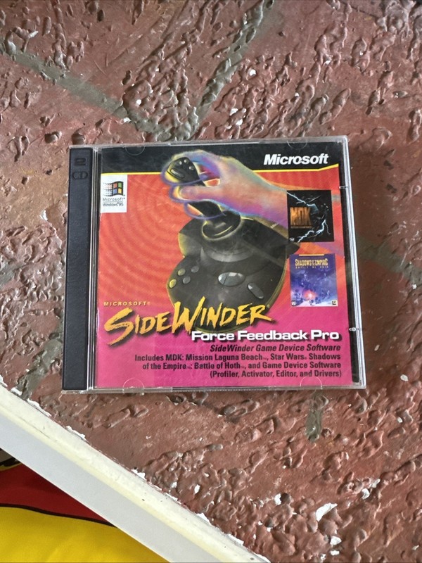 Microsoft SideWinder software gallery