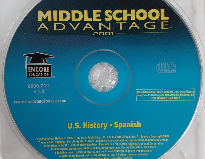 VTG Homeschool Educational CD Set 2001 US History Spanish Middle School Software gallery