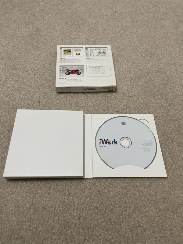 iWork '09 Family Pack for Apple Mac MB943Z/A Pages Numbers Keynote gallery