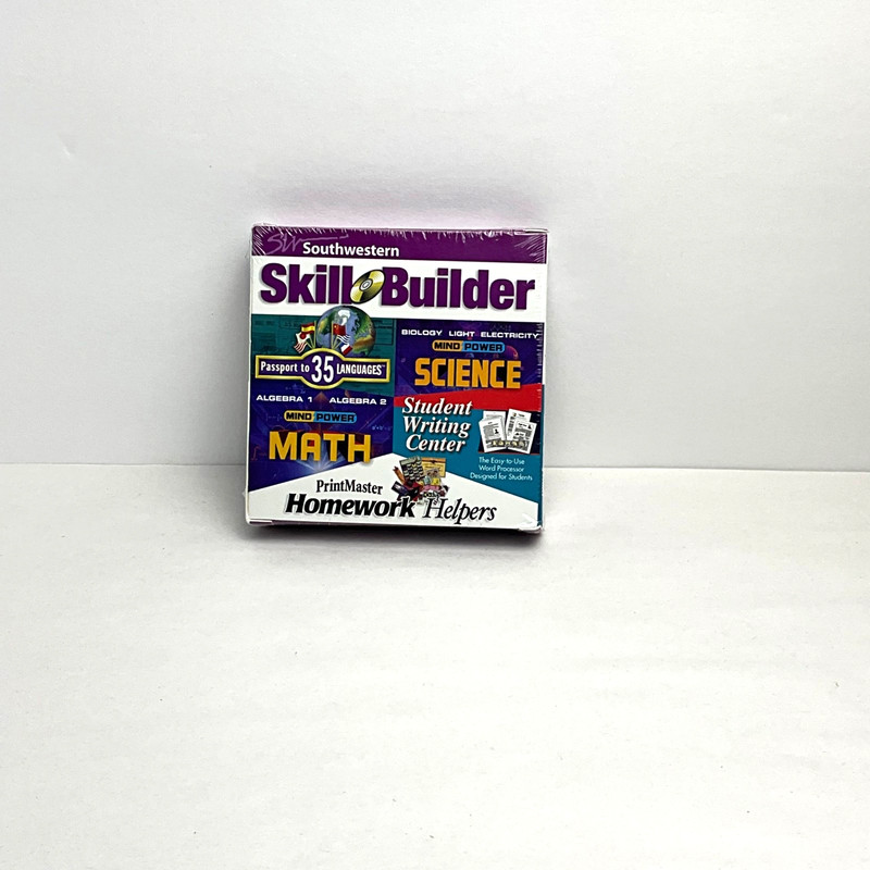 SOUTHWESTERN SKILL BUILDER PRINTMASTER HOMEWORK HELPERS PC SOFTWARE
