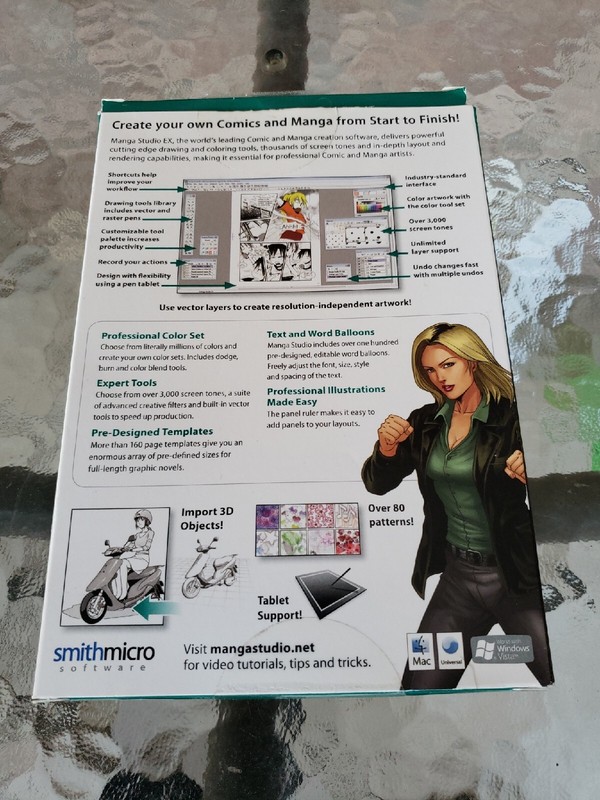 Smith Micro Manga Studio 4.0 for PC, Mac gallery