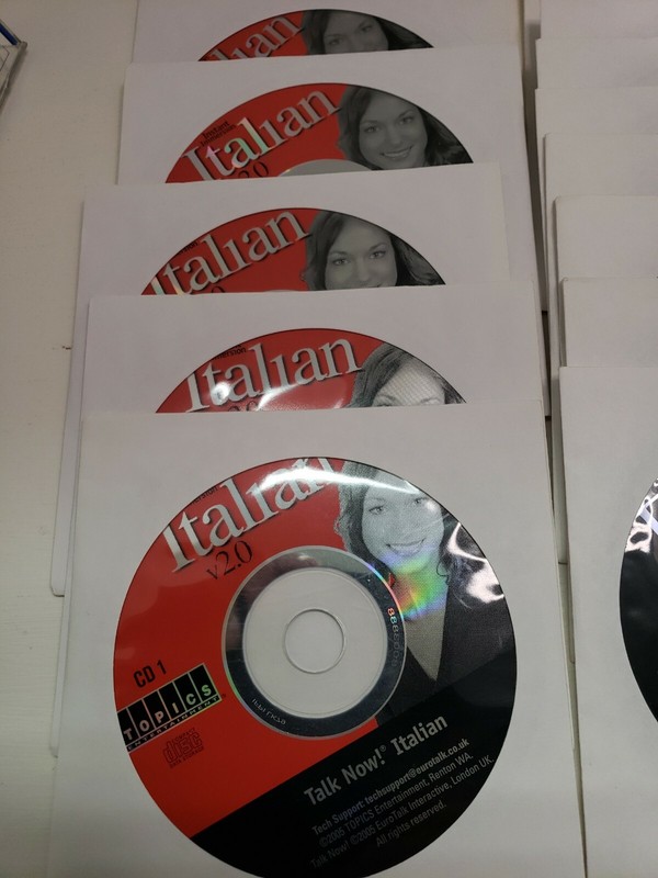 Spanish, French, Italian cd-Language gallery