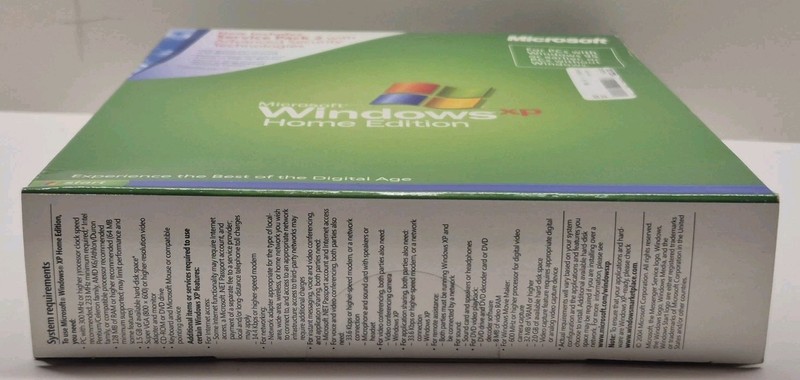 Microsoft Windows XP Home Edition Complete Full Retail Box Version gallery