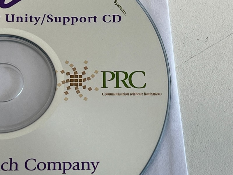 PP33: Prentke Romich Vantage Lite / Unity Support CD Software gallery