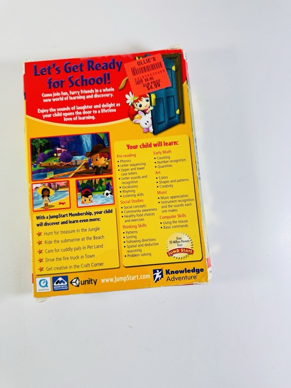 Jumpstart Advanced Preschool World CD-ROM Premium Edition Game New Win XP ML440 gallery