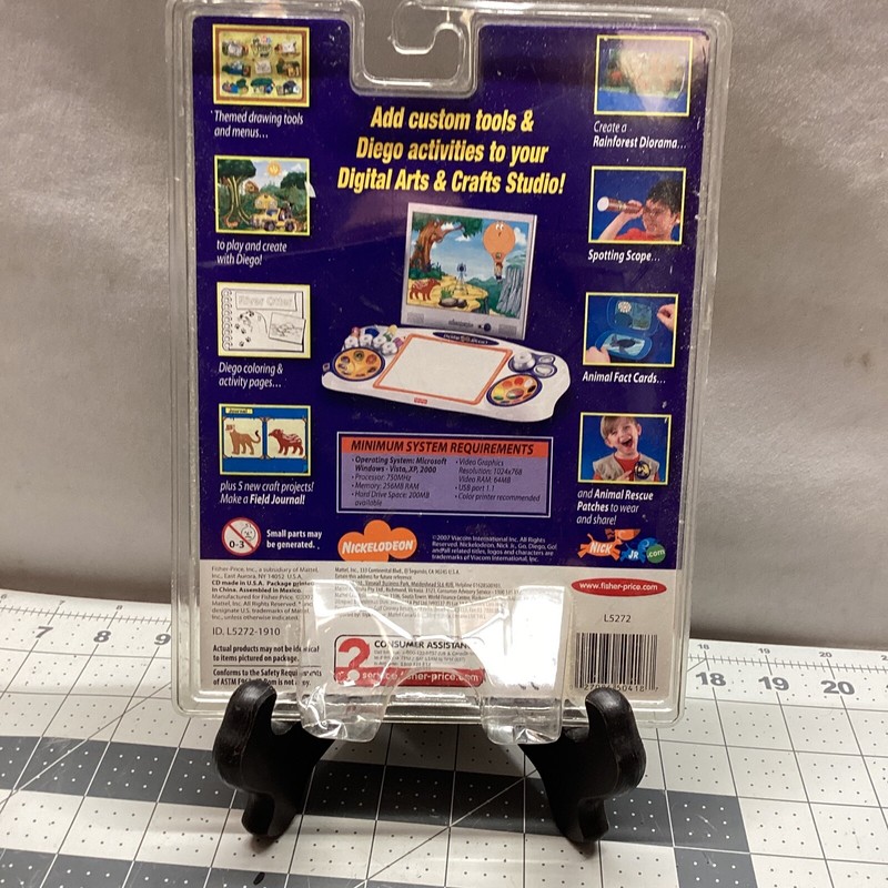 Fisher-Price Digital Arts and Crafts Studio-Go Diego Go Software NEW gallery