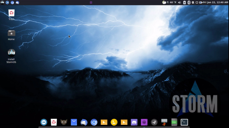 Latest New Release Storm OS Beginner Friendly Linux Operating System for PC DVD gallery