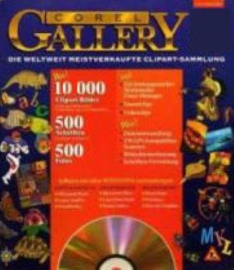 Corel Gallery 1 MAC CD clip art & picture images collection for publishing web +