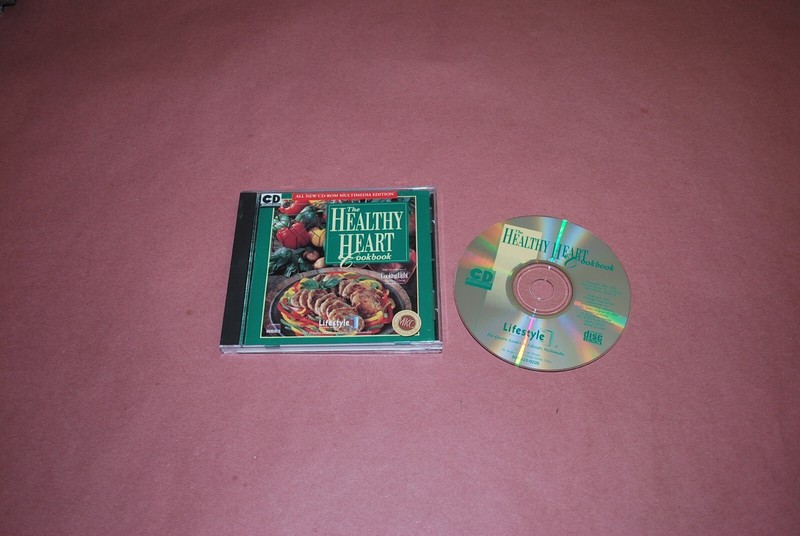 Vintage Healthy Heart Cookbook CD-Rom Windows Cooking Light