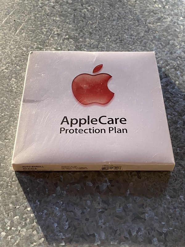 Apple Care 607-8192-D Protection Plan Auto Enroll for Mac SEALED Free Shipping