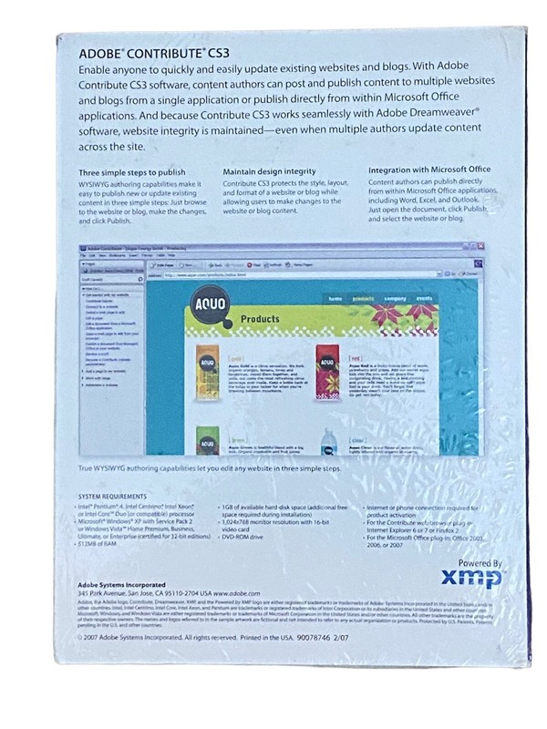 Adobe Contribute CS3 Web Publishing Software for Windows gallery