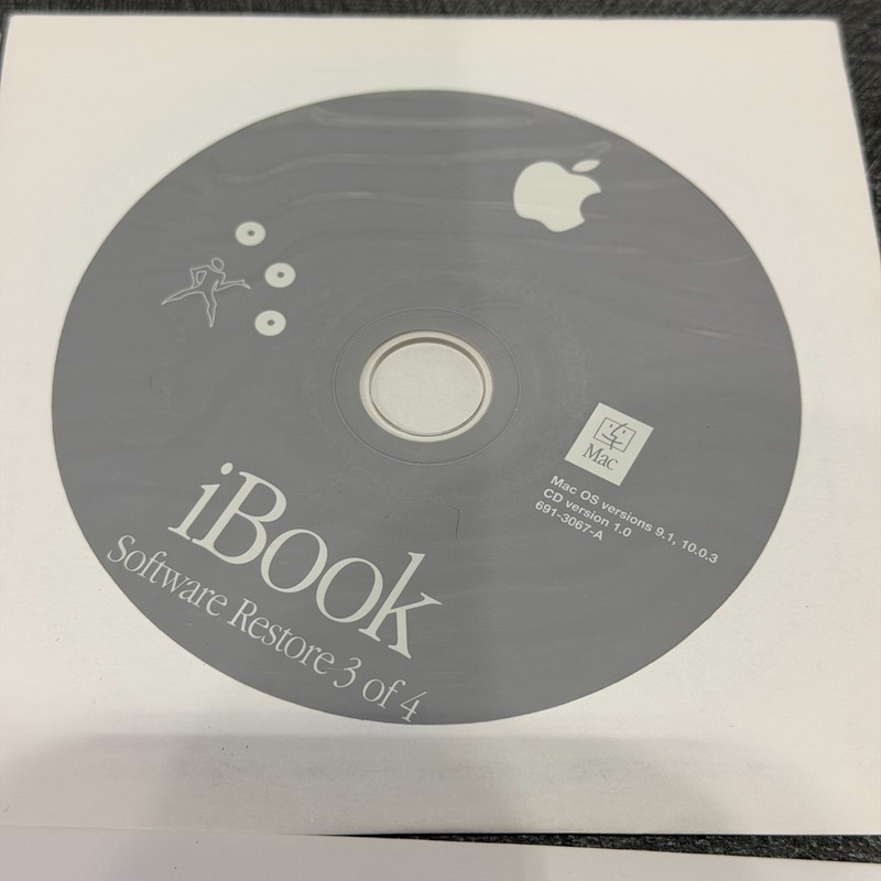 Apple iBook Install Discs, Software, Applications & Apple Hardware Test gallery