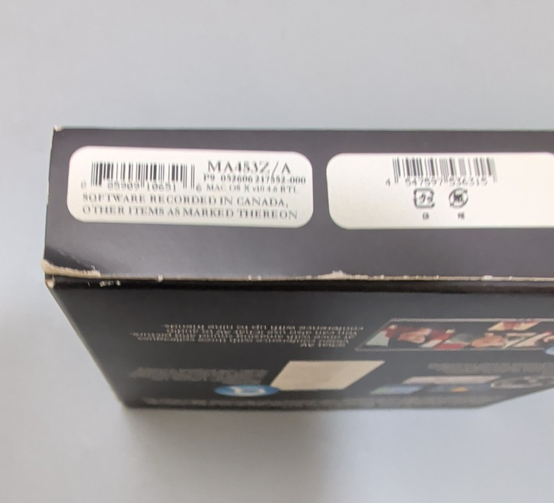 Genuine Apple Mac OS X Tiger 10.4.6 Original Retail Box MA453Z/A gallery