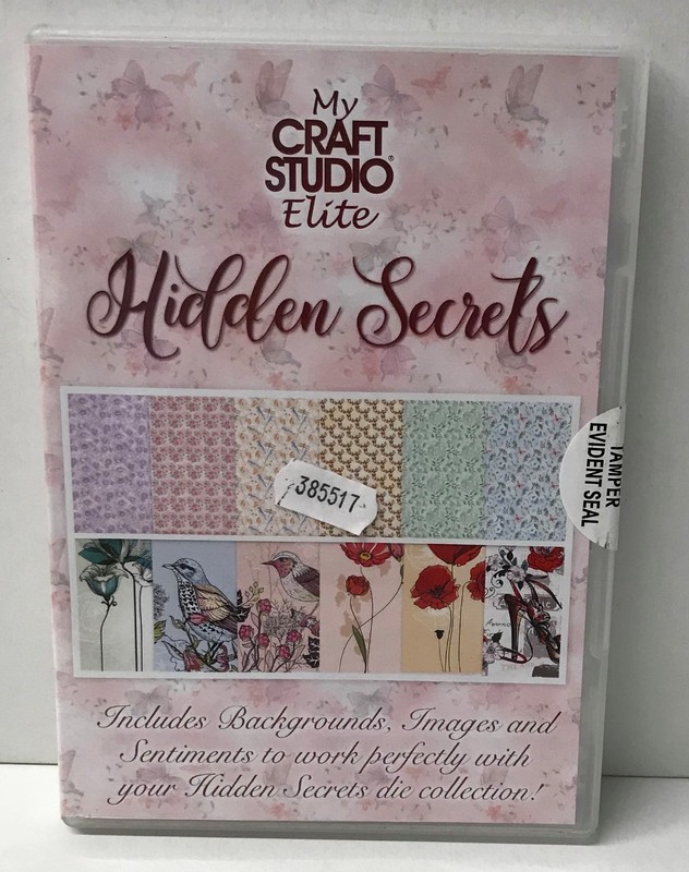 Hidden Secrets My CRAFT STUDIO Elite PC CD-ROM – Backgrounds,Images,Sentiments