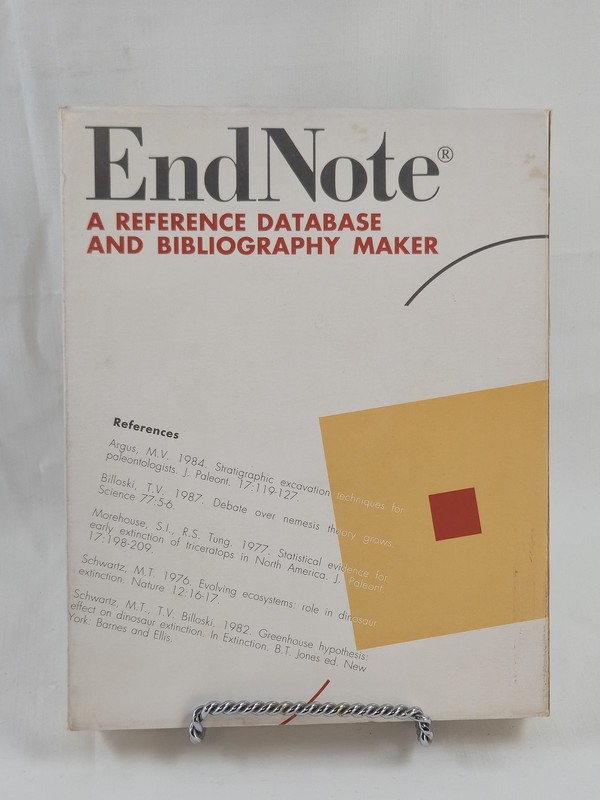 EndNote A Reference Database & Bibliography Maker for Apple Macintosh Software
