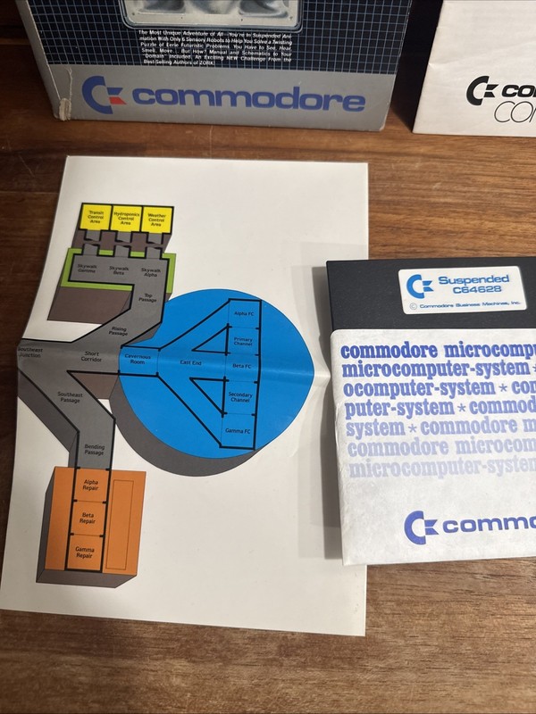 Suspended A Cryogenic Nightmare for the Commodore 64 C64 128 Computer - gallery