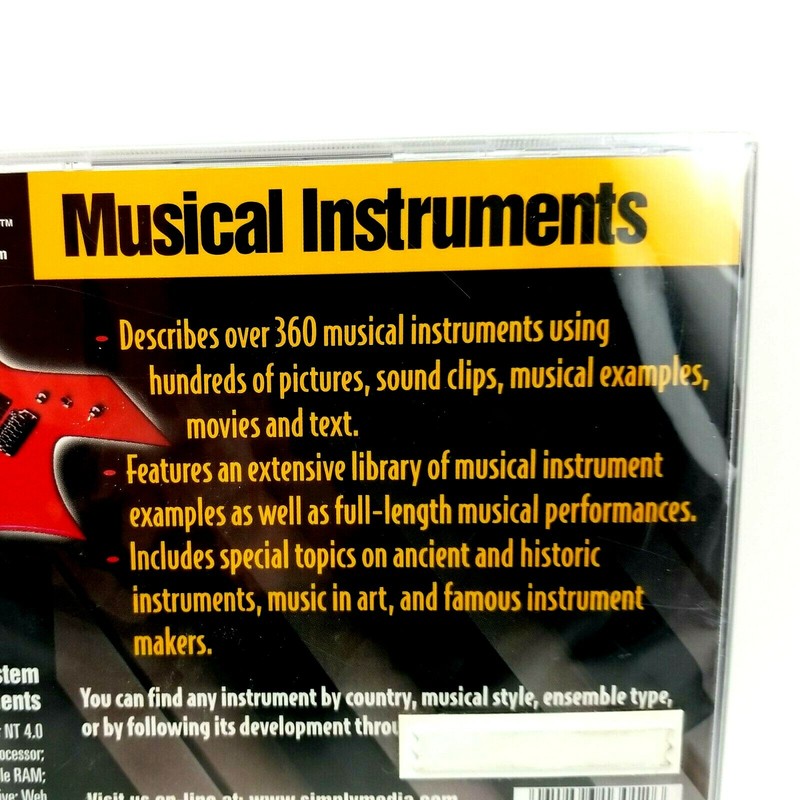 MUSICAL INSTRUMENTS - Over 2 Hrs of Music & Videos! (Windows 95/98/& NT 4.0) New gallery