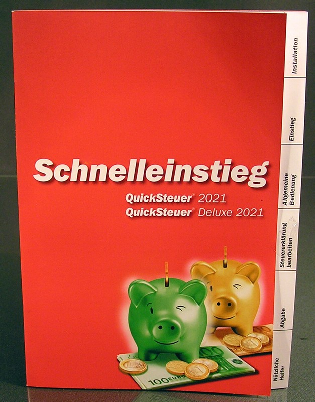 Lexware QuickSteuer 2021 Vollversion Box, CD, Handbuch (PDF) Steuerjahr 2020 NEU gallery