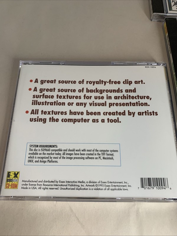 Lot of 8 Graphics Software CDs gallery