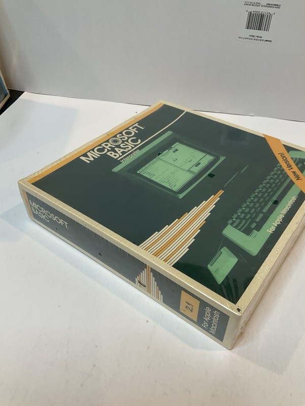 Vintage Macintosh Microsoft BASIC Interpreter OEM Sealed NOS gallery