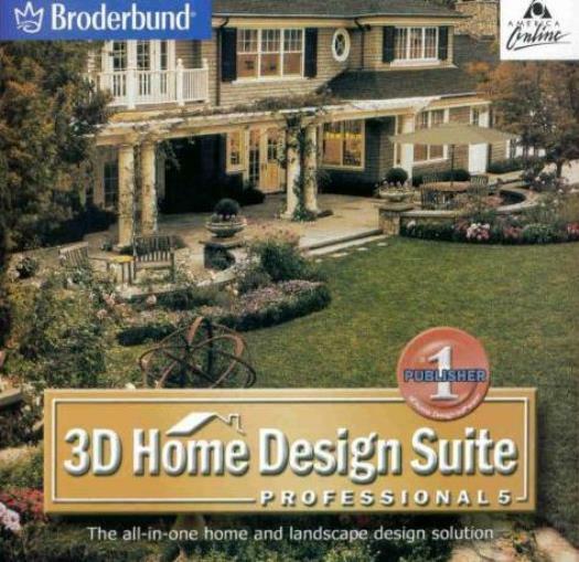 3D Home Design Suite 5 Pro w/ Guide PC CD house landscape custom plan tool BOX