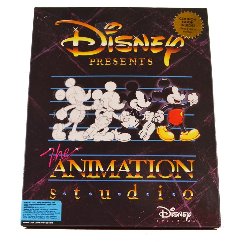 Disney presents the Animation Studio - made for IBM/PC and Tandy computers