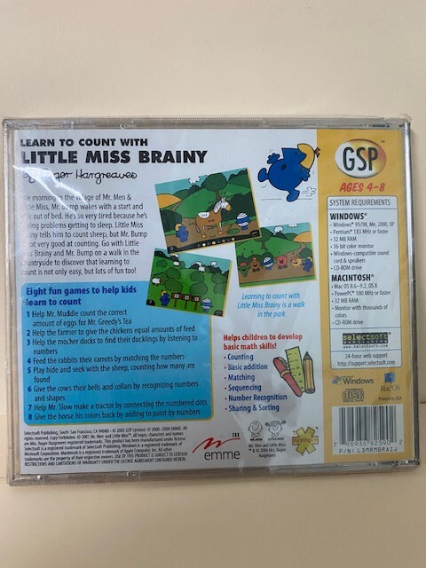 Learn to Count with Little Miss Brainy_Education Software for Ages 4-8 gallery