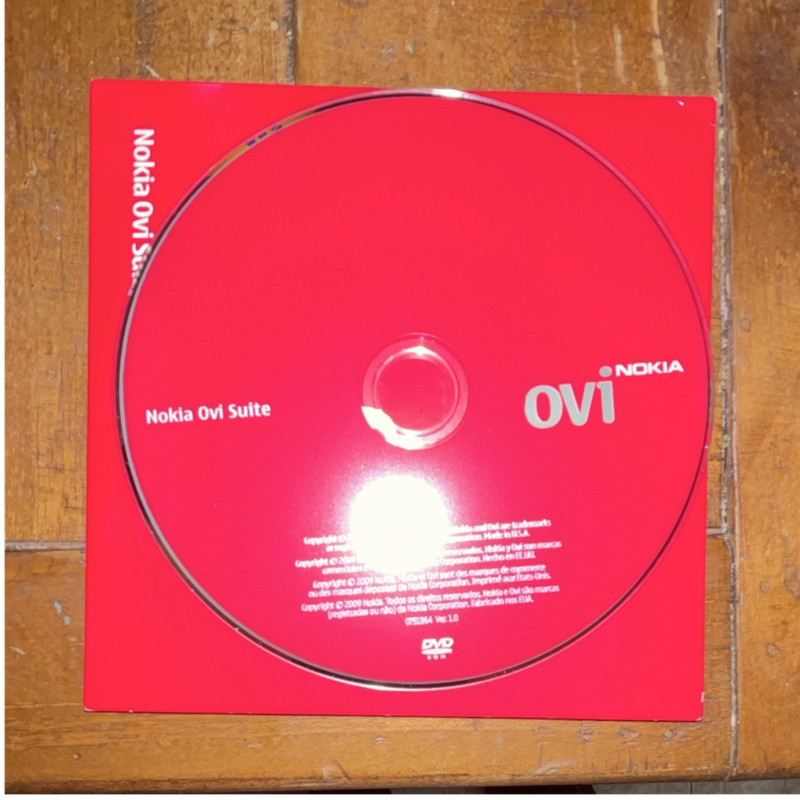 Nokia Ovi Suite Utility Suites Software DVD