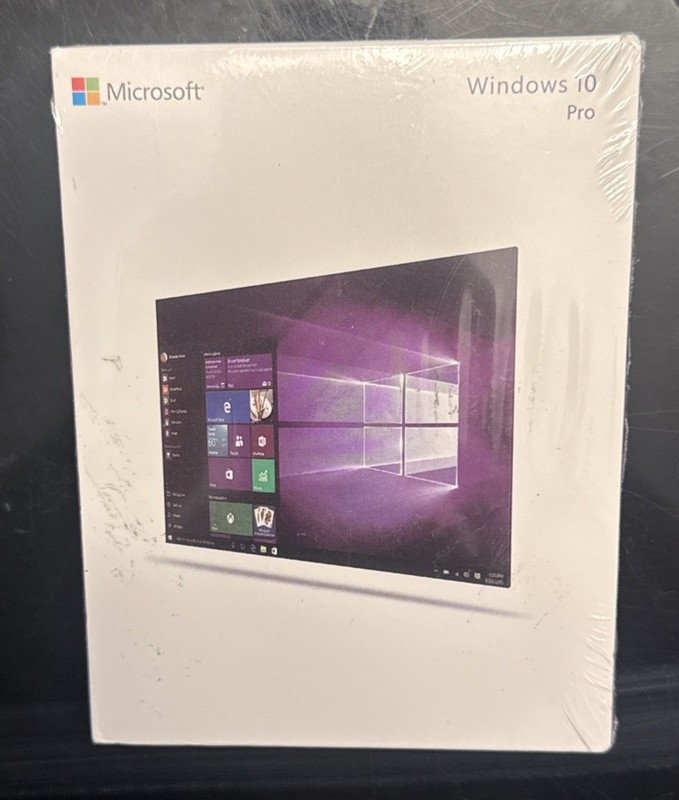 Microsoft Windows 10 Pro 32/64 Bit Sealed Retail Package USB Flash Drive