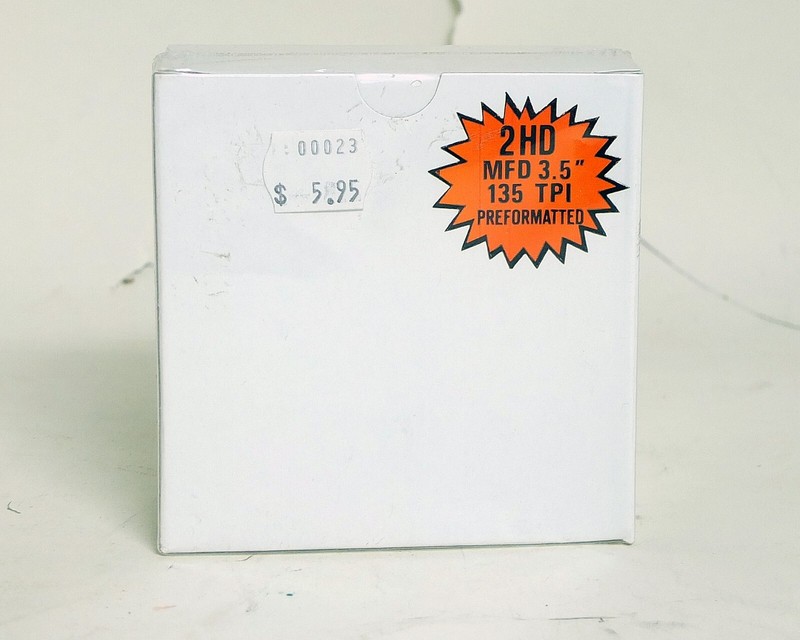 Generic Preformatted 1.44MB 3.5 3 1/2 Micro Floppy Discs 10x 2HD MFD 135 TPI