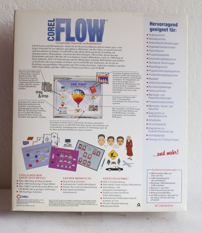 Corel Flow Version 2.0 - Big Box gallery
