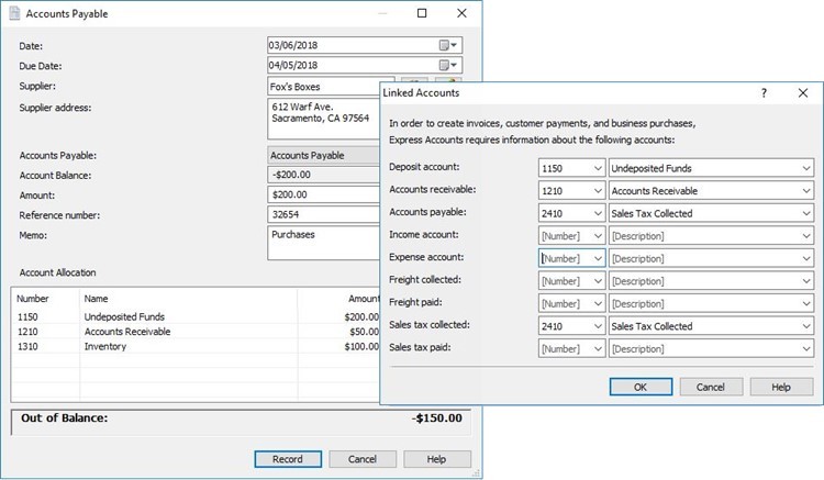 Express Accounts Easy Accounting Software for Apple Macintosh NCH gallery