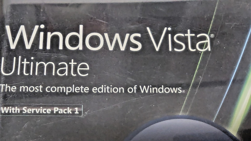 Microsoft Windows Vista Ultimate w/SP1,SKU 66R-02261,Sealed Retail Package gallery