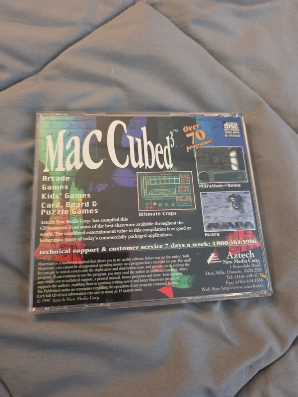 Vintage Macintosh Software Mac Cubed Disc 1 gallery