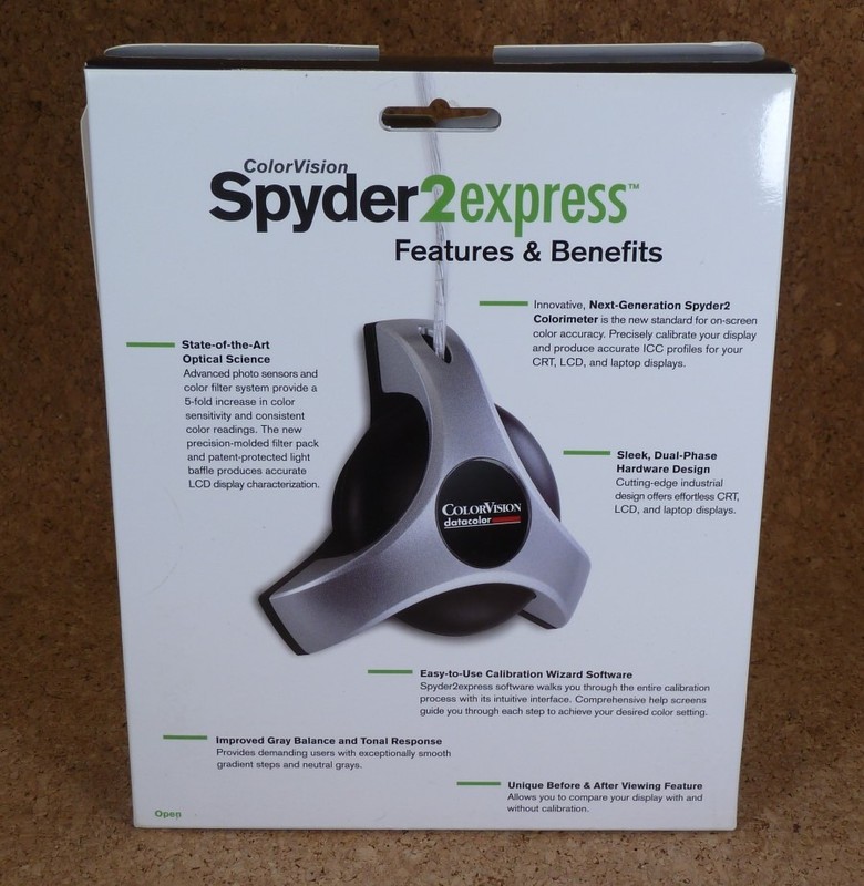 Color Vision Spyder2Express Color Monitor Calibration Kit- CRT LCD gallery