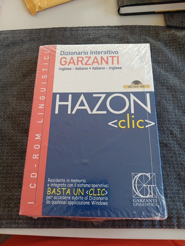 Dizionario inglese Italiano Hazon Garzanti Garzanti Linguistica Cd Rom Sealed