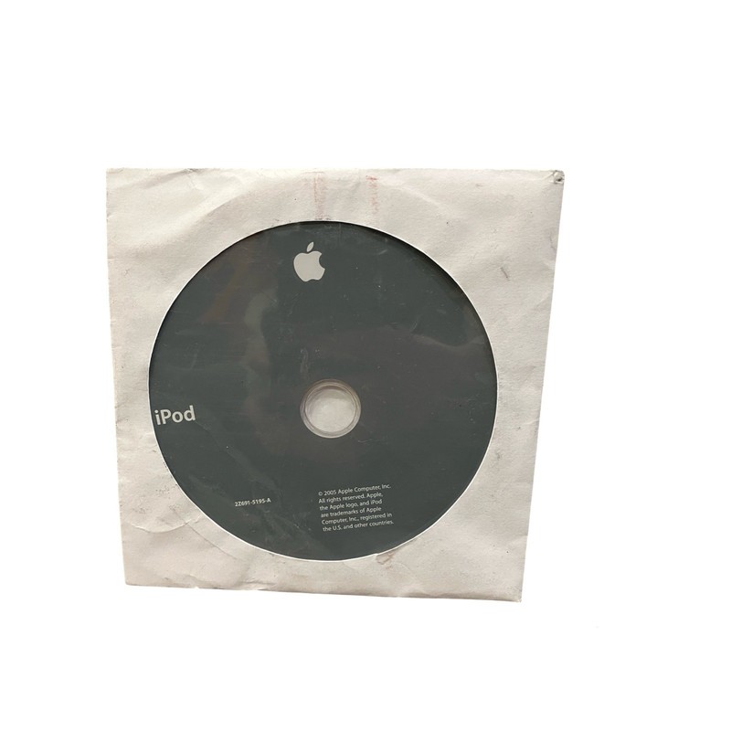 Apple iPod Installation CD 2005 2Z691-5195-A & Instructional Manual OEM gallery