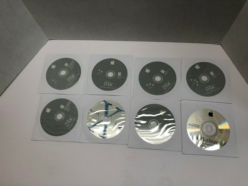 Apple iMac Software Restore CD’s of OS 9.1, Mac OS X 10.0.3 CD Version 1.1