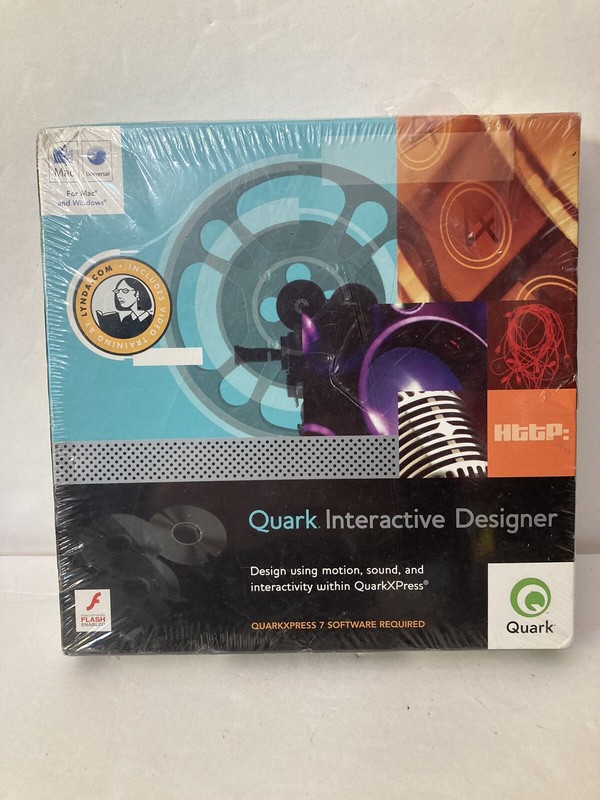 NEW Quark Interactive Designer Web Design MAC / PC Sealed