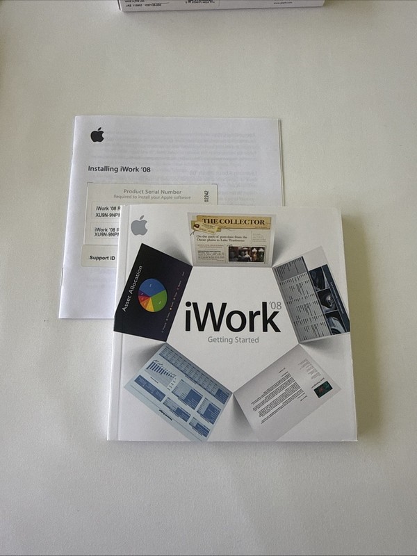 Apple iWork 08 Family Pack For Mac Vers. 8.0.1 FAST SHIPPING gallery