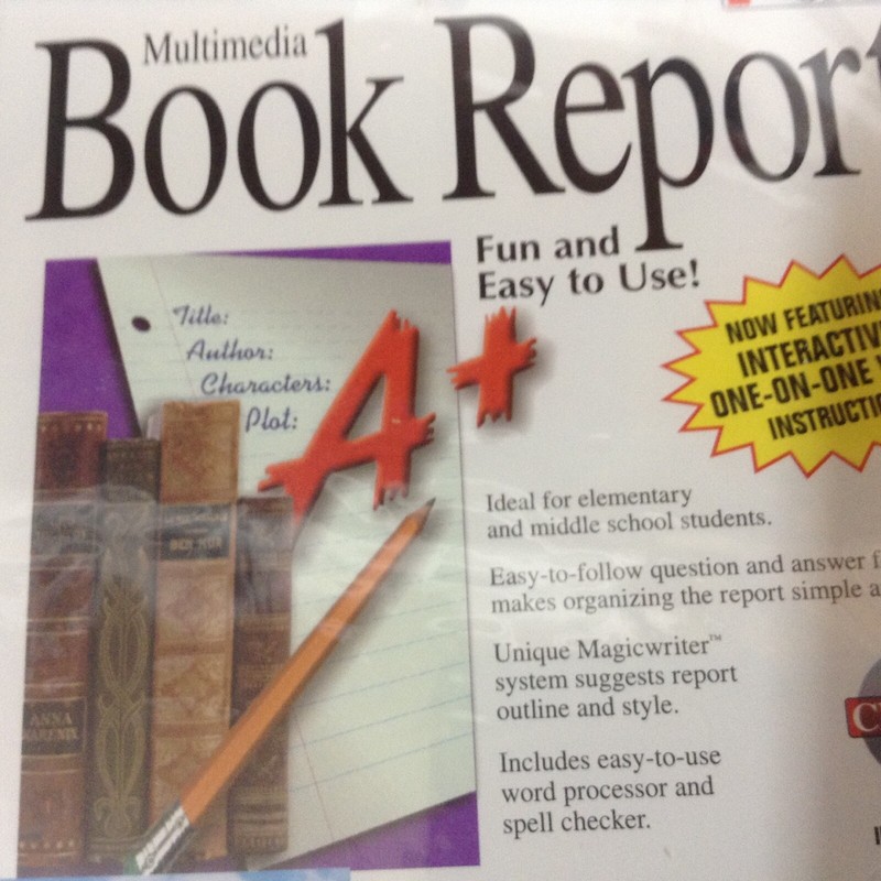 Pro One 5 CD's Math Grammar Fractions Book Report and Typing gallery