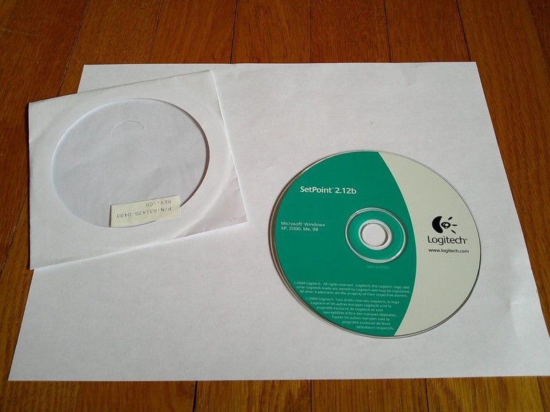 Logitech Setpoint 2.12b CD 2004 Microsoft Windows XP, 2000, 98 FREE SHIP